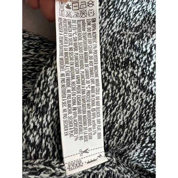 Forever 21 Men's Gray Navy Knit Oversized Grandpa Sweater Size Medium NWT - Picture 3 of 6